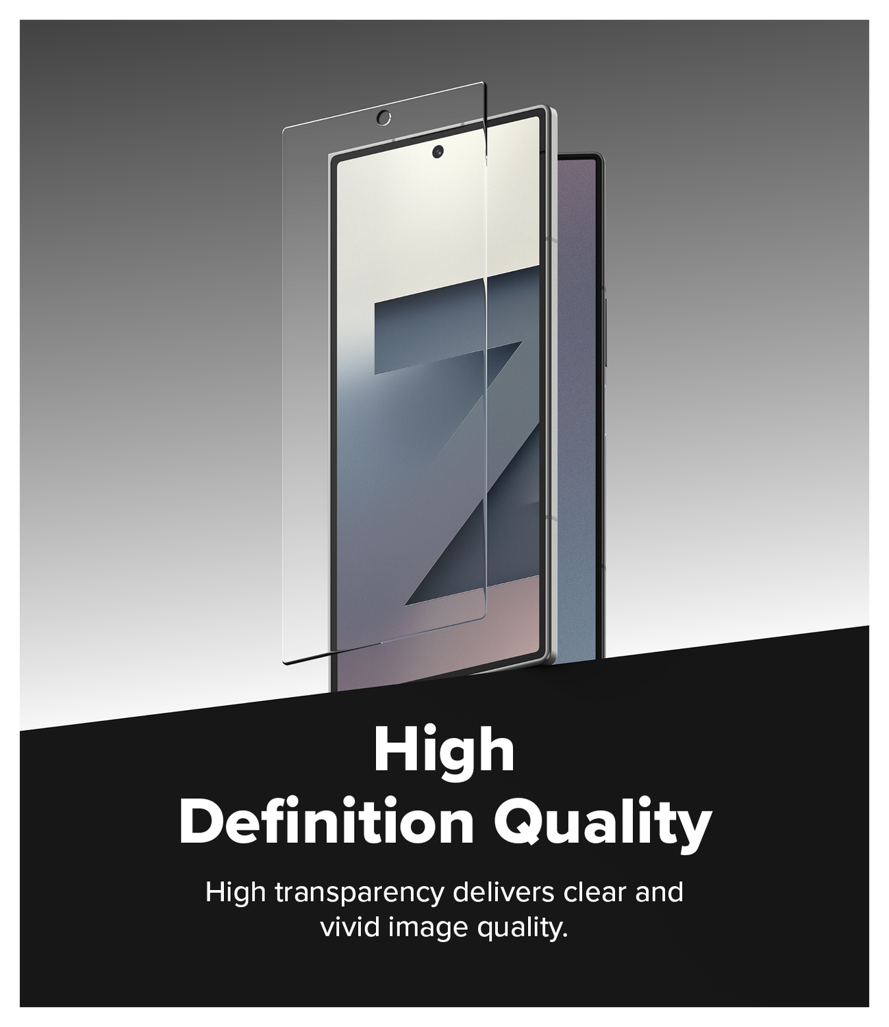 Ringke Cover Display Easy Slide Samsung Z Fold 7 Screen Protector met Jig 2-Pack afbeelding 8