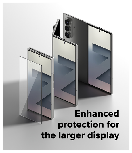Ringke Cover Display Easy Slide Samsung Z Fold 7 Screen Protector met Jig 2-Pack afbeelding 6