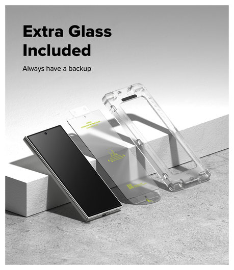 Ringke Cover Display Easy Slide Samsung Z Fold 7 Screen Protector met Jig 2-Pack afbeelding 5