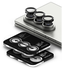 Ringke Frame Glass Samsung Galaxy Z Fold 7 Camera Protector Zwart (2-Pack) afbeelding 2