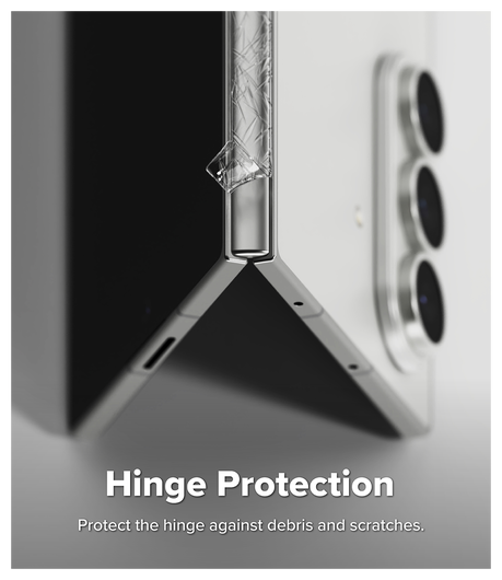 Ringke Hinge Dual Easy Pro Film Samsung Galaxy Z Fold 7 Hinge Protector (2-Pack) afbeelding 4