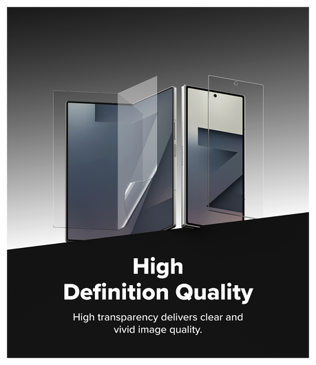 Ringke Samsung Galaxy Z Fold 7 3-in-1 Protector Set Display/Voorkant/Hinge afbeelding 12