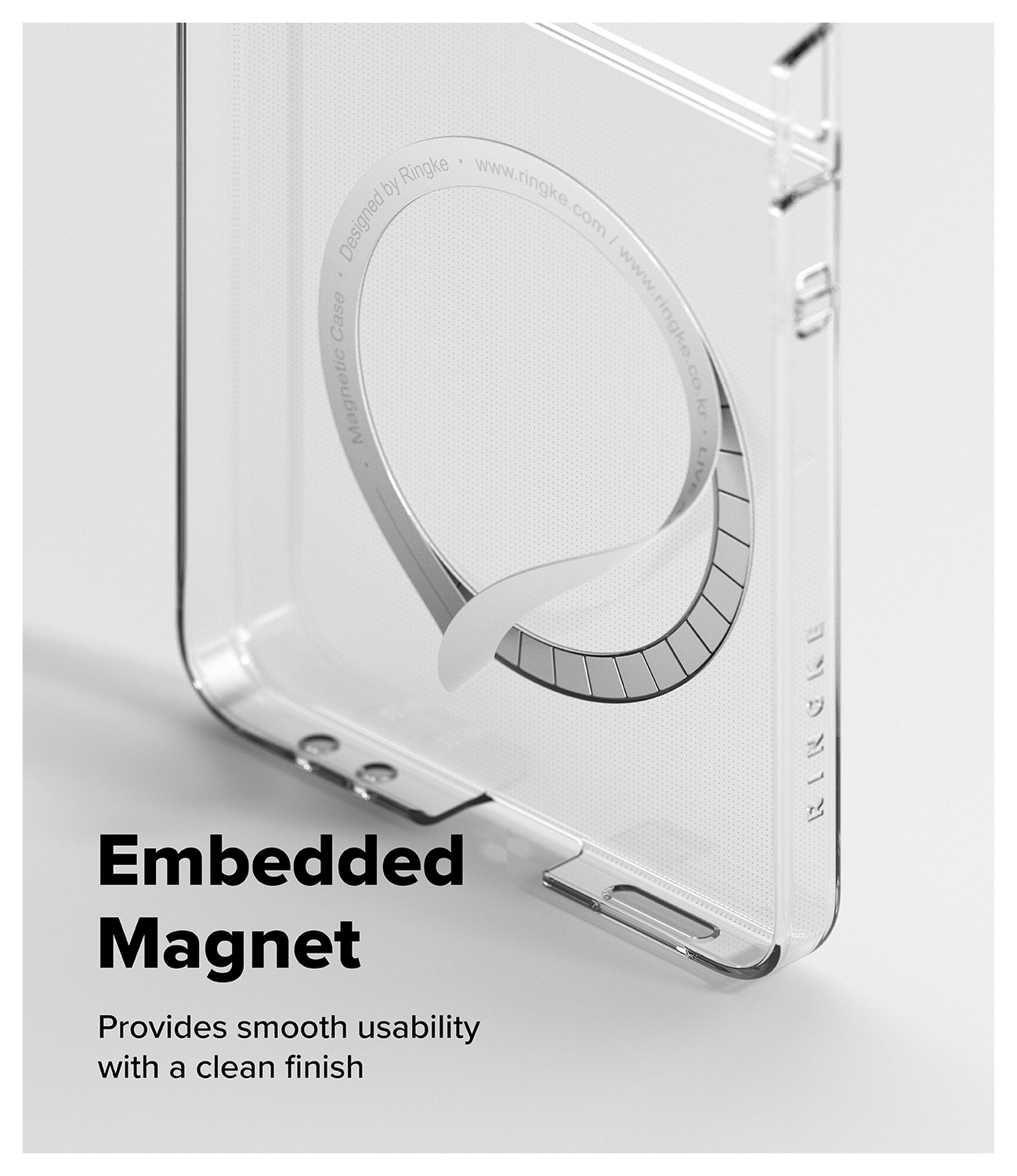 Ringke Slim Magnetic Samsung Galaxy Z Flip 7 Hoesje MagSafe Transparant afbeelding 6