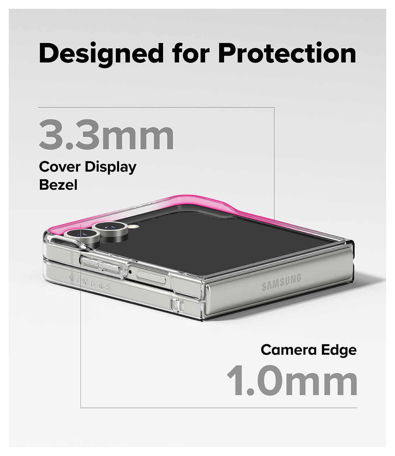 Ringke Slim Magnetic Samsung Galaxy Z Flip 7 Hoesje MagSafe Transparant afbeelding 8
