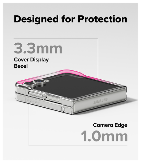 Ringke Slim Magnetic Samsung Galaxy Z Flip 7 Hoesje MagSafe Transparant afbeelding 8
