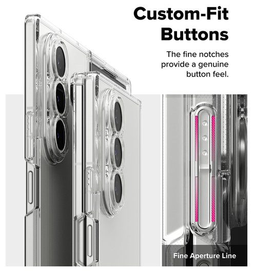 Ringke Fusion Samsung Galaxy Z Flip 7 Hoesje Back Cover Transparant afbeelding 8
