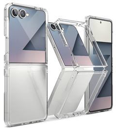 Ringke Fusion Samsung Galaxy Z Flip 7 Hoesje Back Cover Transparant