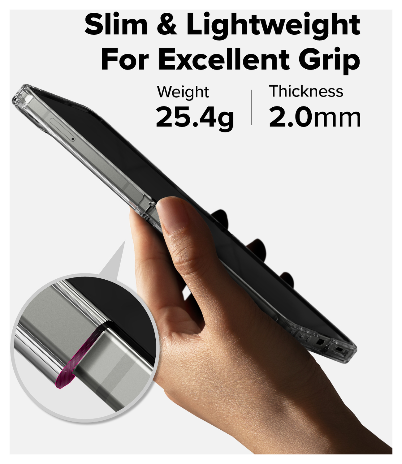 Ringke Fusion Magnetic Samsung Galaxy Z Flip 7 Hoesje MagSafe Transparant afbeelding 8