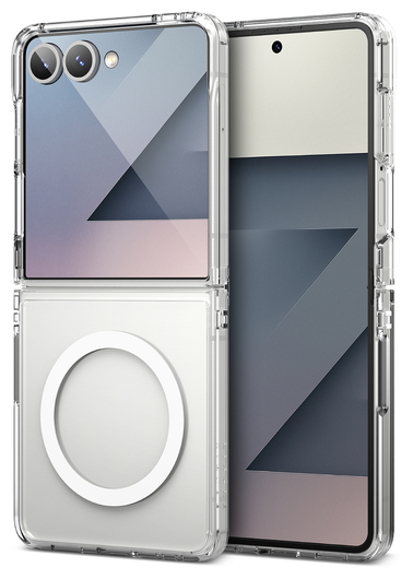 Ringke Fusion Magnetic Samsung Galaxy Z Flip 7 Hoesje MagSafe Transparant afbeelding 13