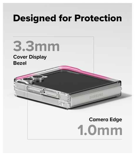 Ringke Fusion Magnetic Samsung Galaxy Z Flip 7 Hoesje MagSafe Transparant afbeelding 9