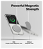 Ringke Fusion Magnetic Samsung Galaxy Z Flip 7 Hoesje MagSafe Transparant afbeelding 4