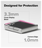 Ringke Fusion Magnetic Samsung Galaxy Z Flip 7 Hoesje MagSafe Transparant afbeelding 9