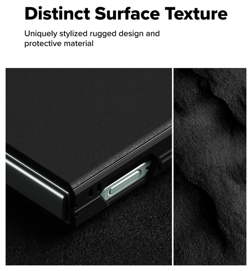 Ringke Onyx Samsung Galaxy Z Flip 7 Hoesje Flexibel TPU Back Cover Zwart afbeelding 4