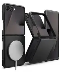 Ringke Onyx Magnetic Samsung Galaxy Z Flip 7 Hoesje MagSafe Zwart afbeelding