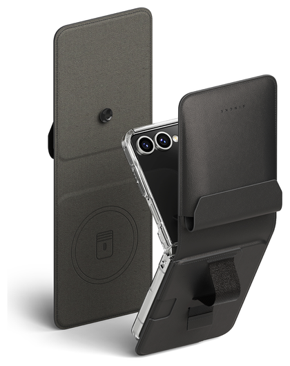 Ringke Folio Grip Wallet Magnetic Samsung Galaxy Z Flip 7 Hoesje Zwart afbeelding 1
