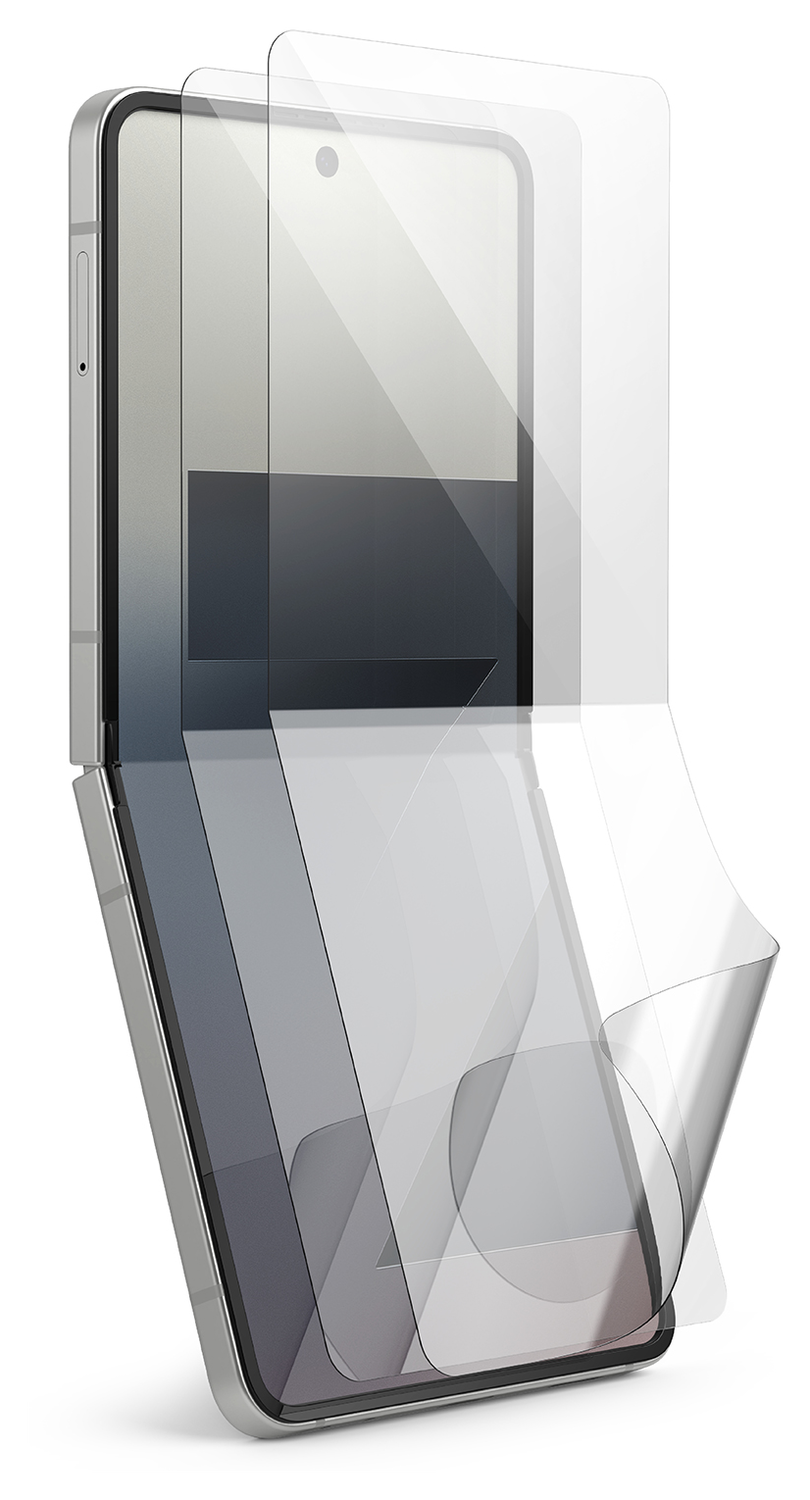 Ringke Dual Easy Pro Film Samsung Galaxy Z Flip 7 Screen Protector Jig 2-Pack afbeelding 15