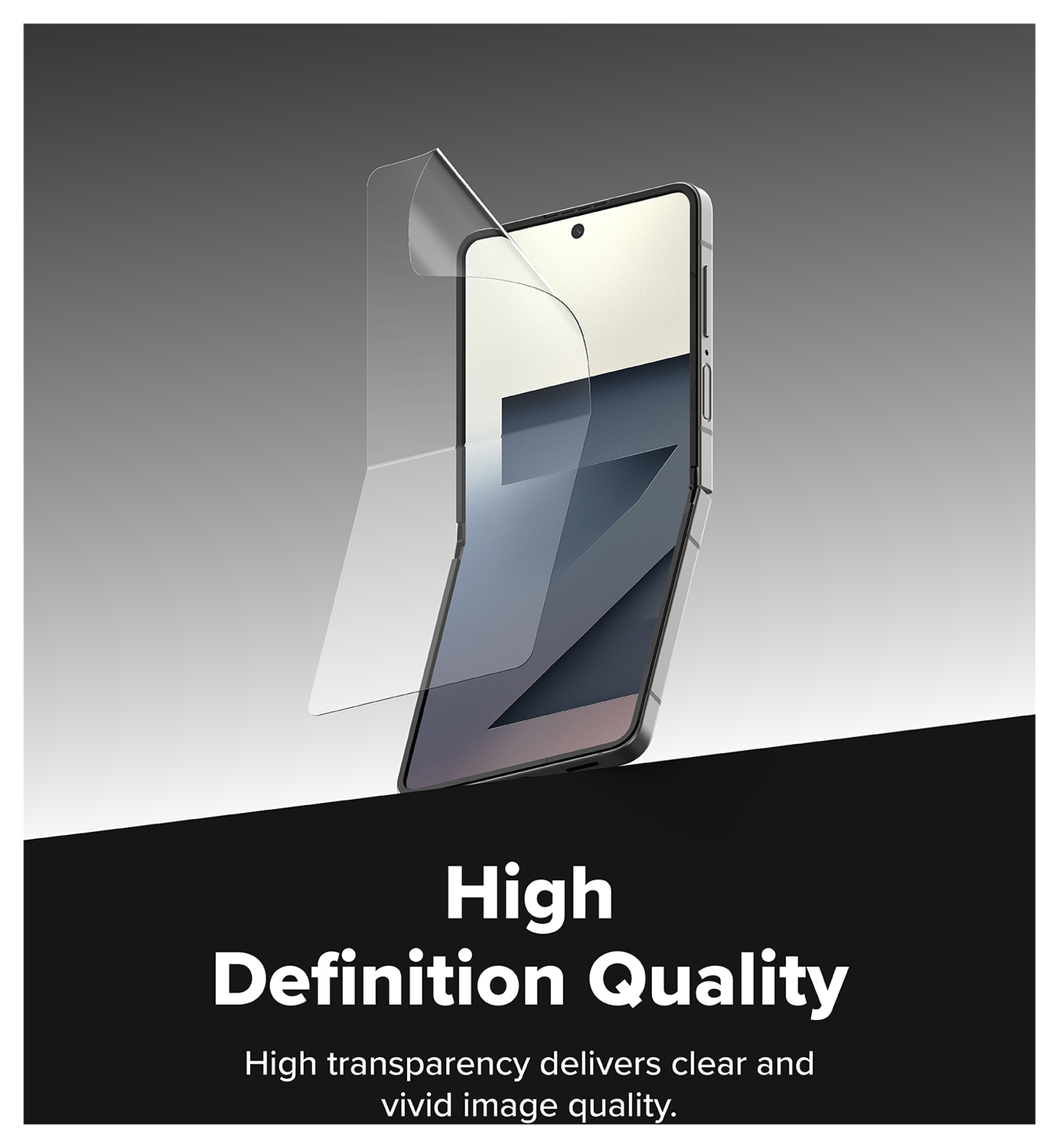 Ringke Dual Easy Pro Film Samsung Galaxy Z Flip 7 Screen Protector Jig 2-Pack afbeelding 9