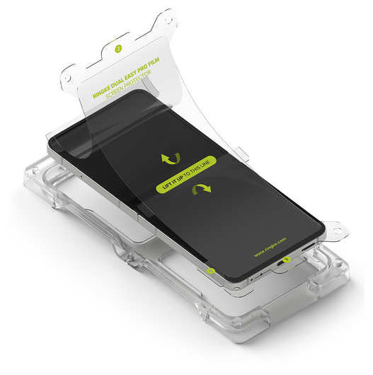 Ringke Dual Easy Pro Film Samsung Galaxy Z Flip 7 Screen Protector Jig 2-Pack afbeelding 16