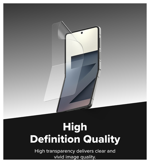 Ringke Dual Easy Pro Film Samsung Galaxy Z Flip 7 Screen Protector Jig 2-Pack afbeelding 9