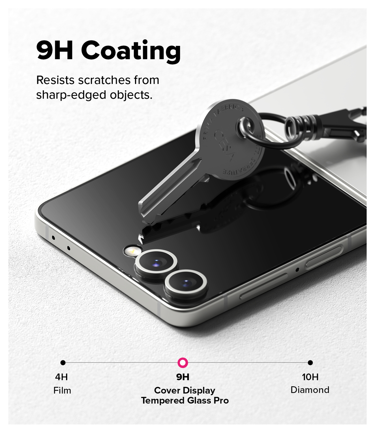 Ringke Cover Display Easy Slide Pro Samsung Z Flip 7 Screen Protector Jig 2-Pack afbeelding 6