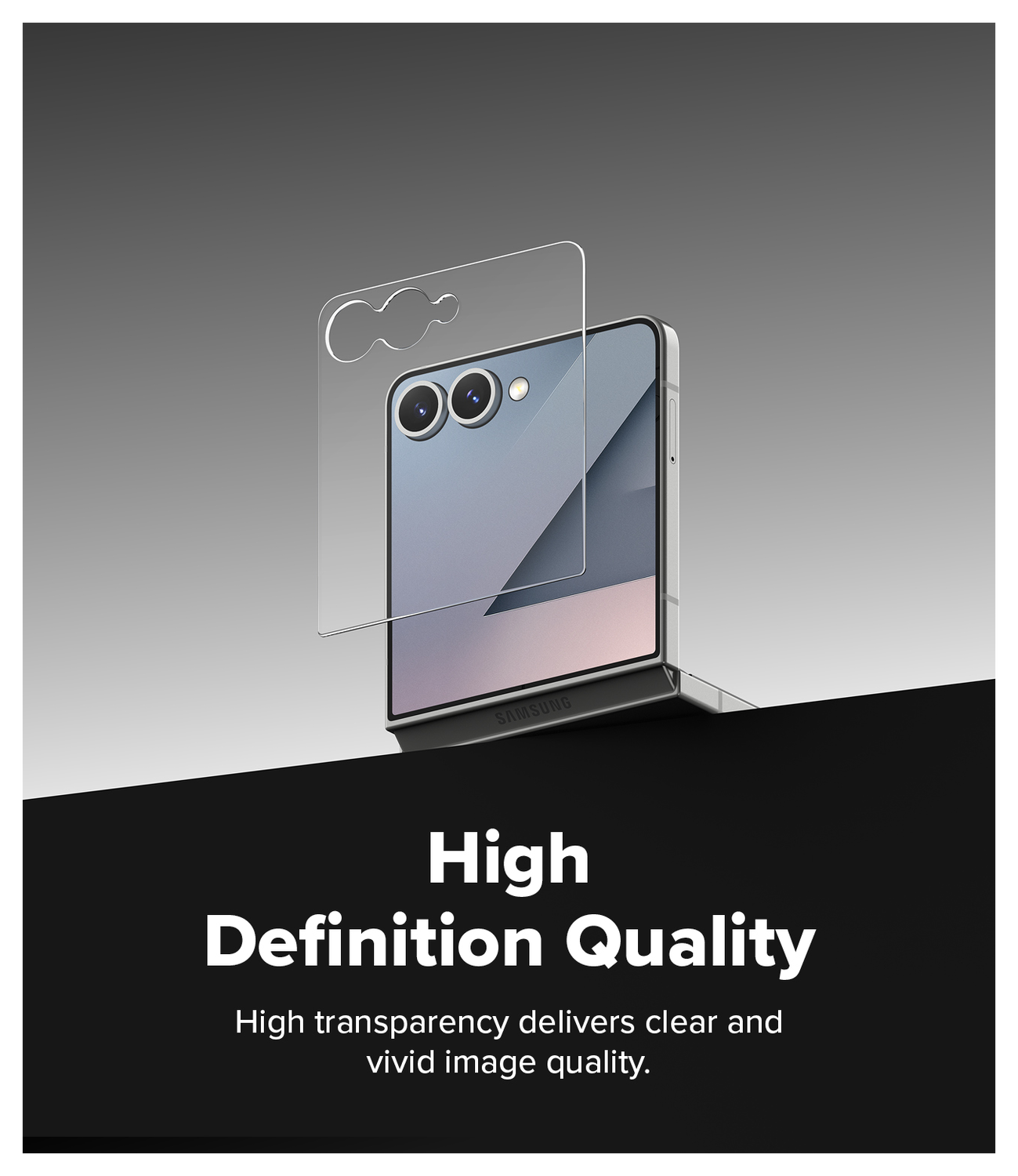 Ringke Cover Display Easy Slide Pro Samsung Z Flip 7 Screen Protector Jig 2-Pack afbeelding 8