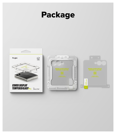 Ringke Cover Display Easy Slide Pro Samsung Z Flip 7 Screen Protector Jig 2-Pack afbeelding 14