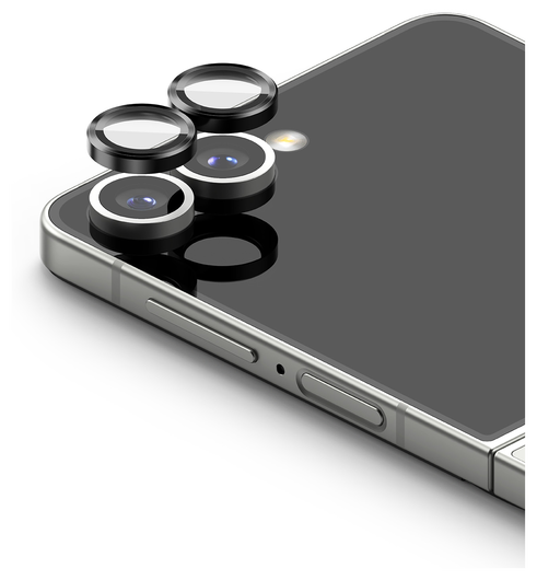 Ringke Frame Glass Samsung Galaxy Z Flip 7 Camera Protector Zwart (2-Pack) afbeelding 13