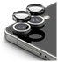 Ringke Frame Glass Samsung Galaxy Z Flip 7 Camera Protector Zwart (2-Pack) afbeelding 11