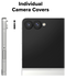 Ringke Frame Glass Samsung Galaxy Z Flip 7 Camera Protector Zwart (2-Pack) afbeelding 5