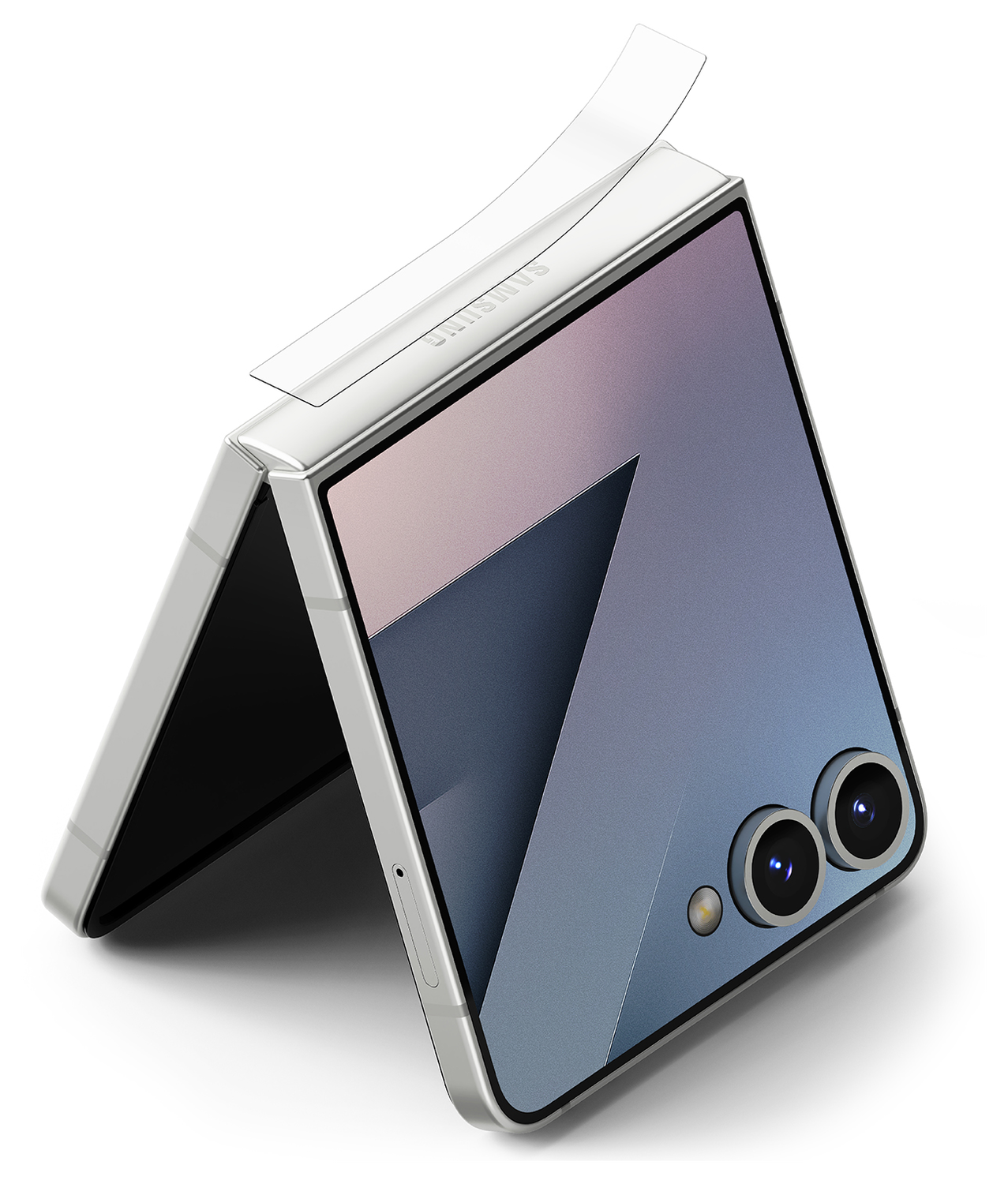 Ringke Hinge Dual Easy Pro Film Samsung Galaxy Z Flip 7 Hinge Protector (2-Pack) afbeelding 11