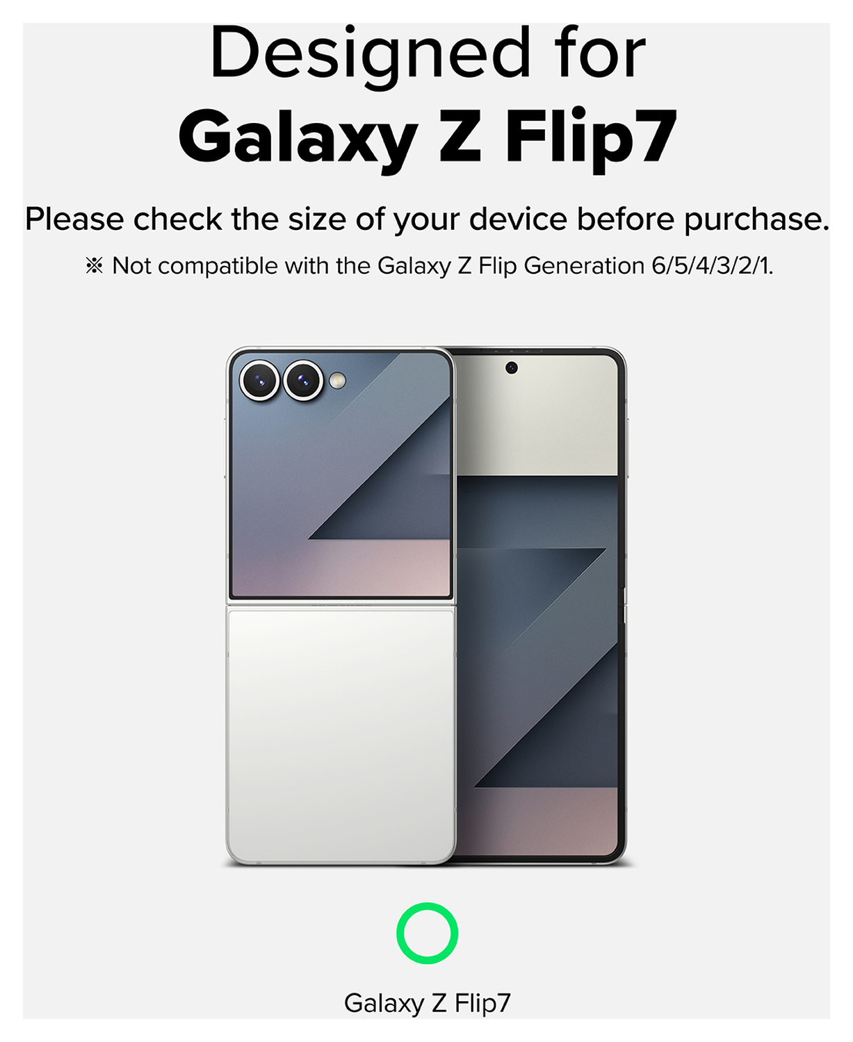 Ringke Hinge Dual Easy Pro Film Samsung Galaxy Z Flip 7 Hinge Protector (2-Pack) afbeelding 3