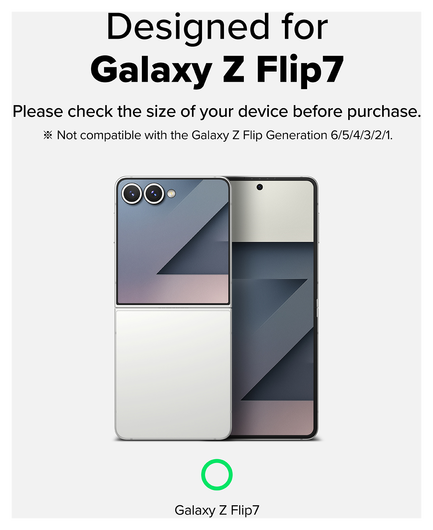 Ringke Hinge Dual Easy Pro Film Samsung Galaxy Z Flip 7 Hinge Protector (2-Pack) afbeelding 3