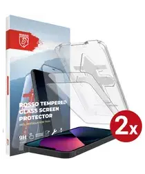 Rosso Apple iPhone 13 / 13 Pro Tempered Glass met Installatietray (2-Pack) afbeelding
