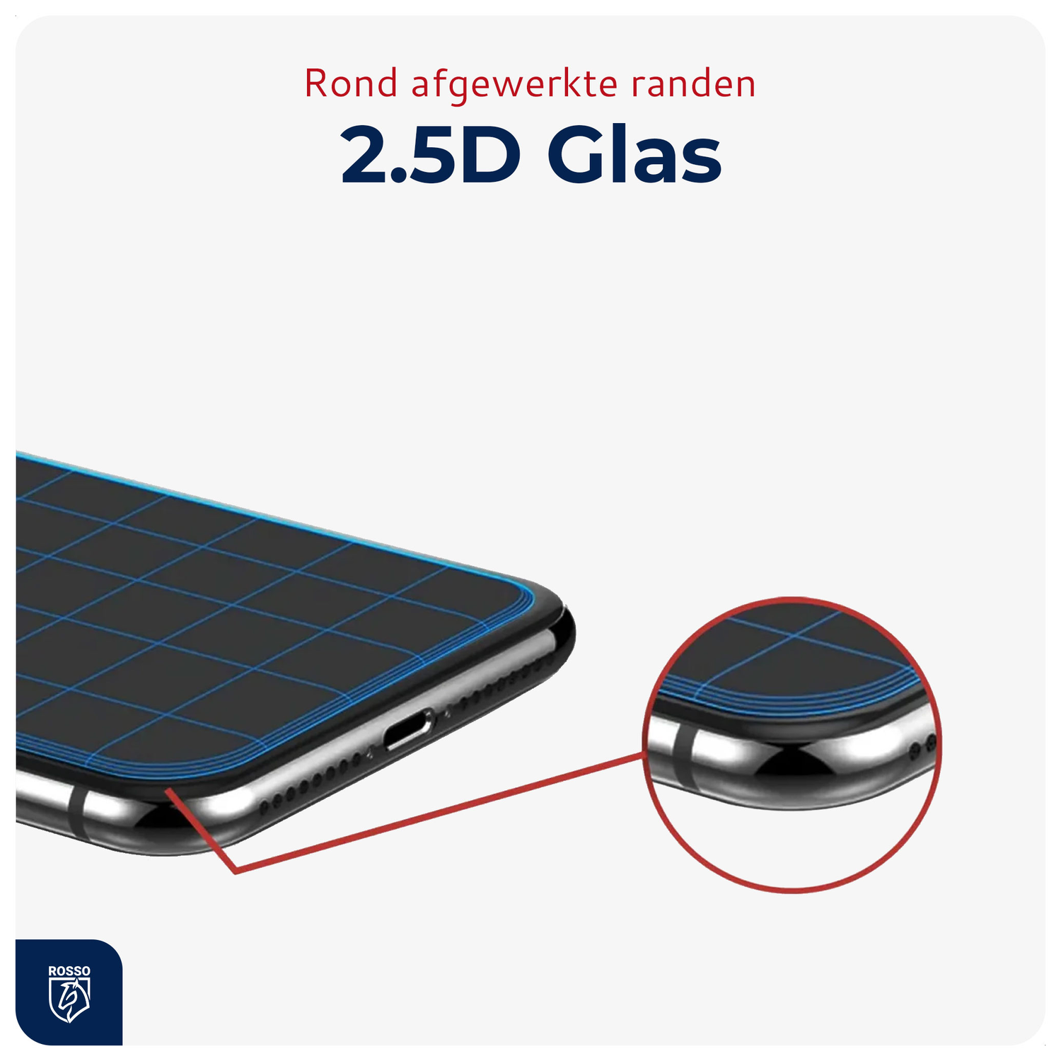 Rosso Apple iPhone 13 / 13 Pro Tempered Glass met Installatietray (2-Pack) afbeelding 9