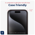 Rosso Apple iPhone 15 Pro Tempered Glass met Installatietray (2-Pack) afbeelding 6