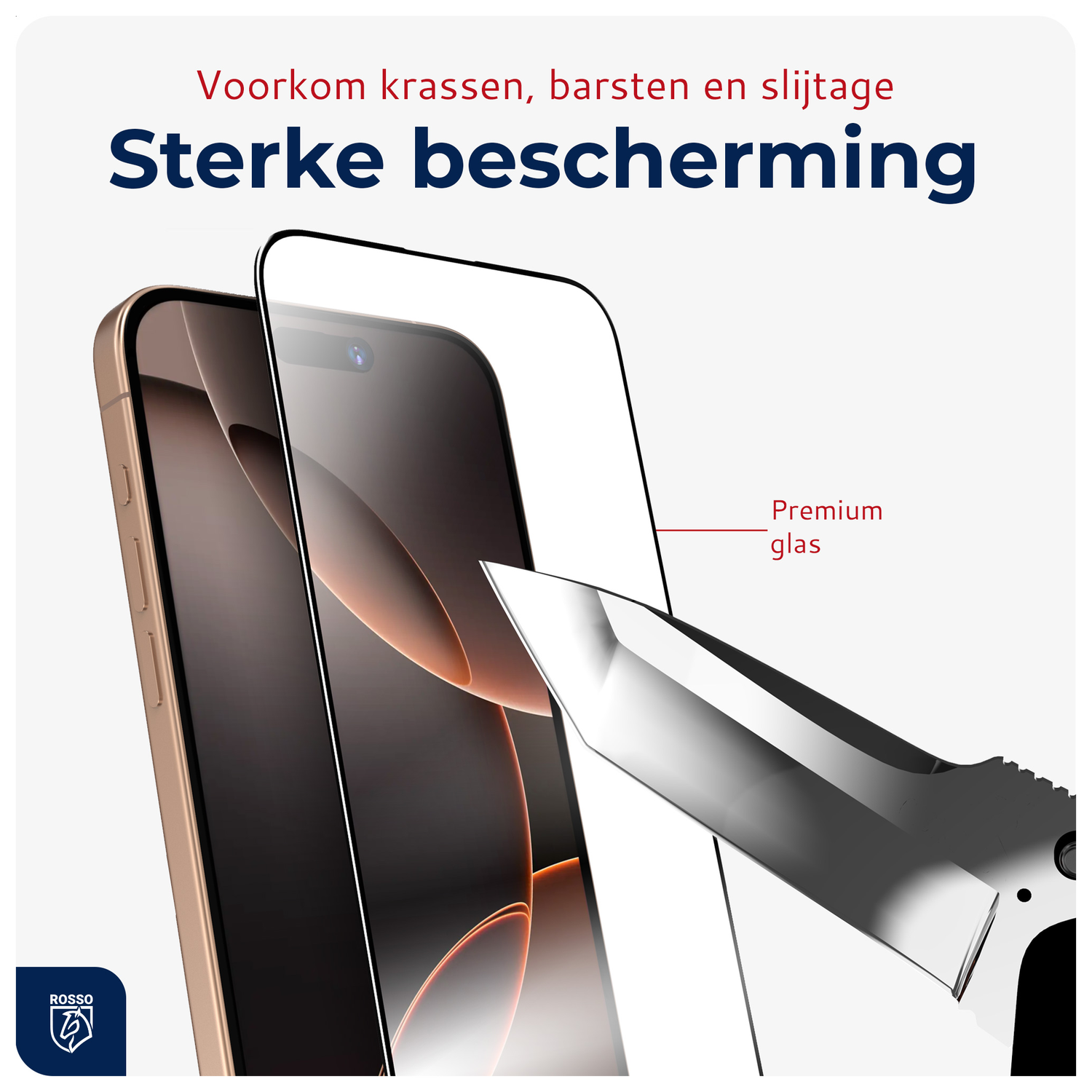 Rosso Apple iPhone 15 Tempered Glass met Installatietray (2-Pack) afbeelding 6