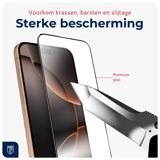 Rosso Apple iPhone 15 Tempered Glass met Installatietray (2-Pack) afbeelding 6
