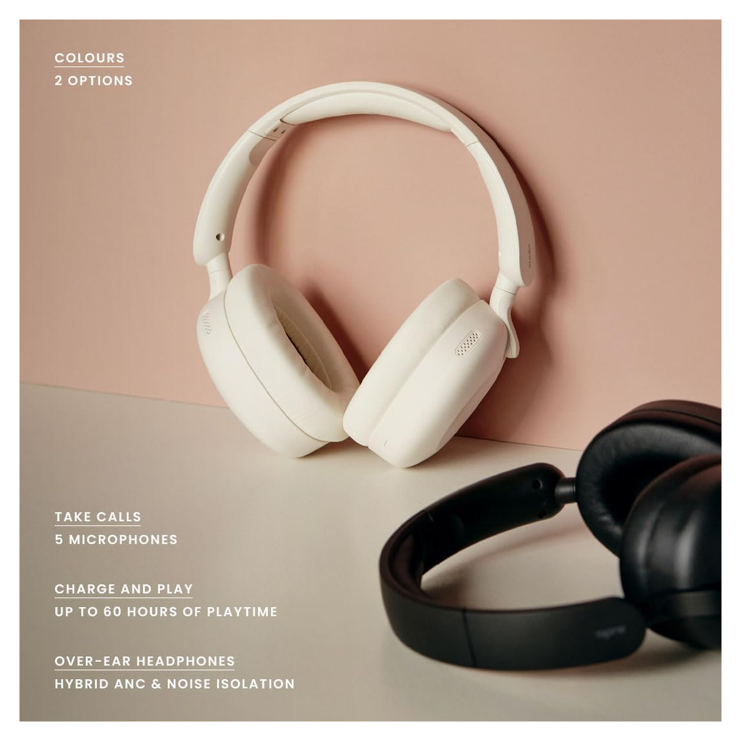 Sudio K2 Over-Ear Koptelefoon met Active Noise Cancelling Zwart afbeelding 3
