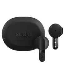 Sudio N3 True Wireless Headset Draadloze Bluetooth Oordopjes Zwart afbeelding
