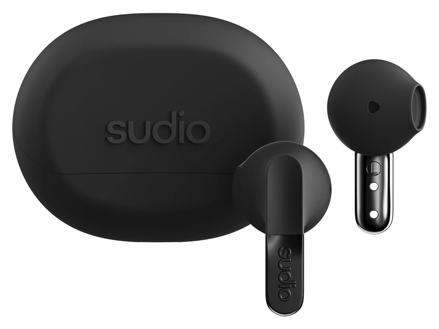 Sudio N3 True Wireless Headset Draadloze Bluetooth Oordopjes Zwart afbeelding 1