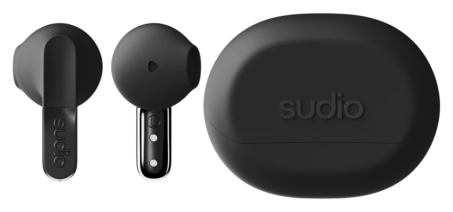 Sudio N3 True Wireless Headset Draadloze Bluetooth Oordopjes Zwart afbeelding 2