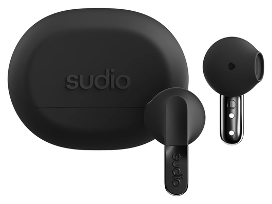 Sudio N3 True Wireless Headset Draadloze Bluetooth Oordopjes Zwart afbeelding 1