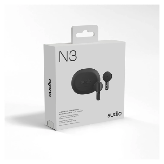 Sudio N3 True Wireless Headset Draadloze Bluetooth Oordopjes Zwart afbeelding 8