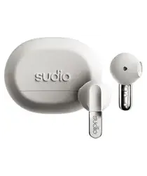 Sudio N3 True Wireless Headset Draadloze Bluetooth Oordopjes Wit afbeelding