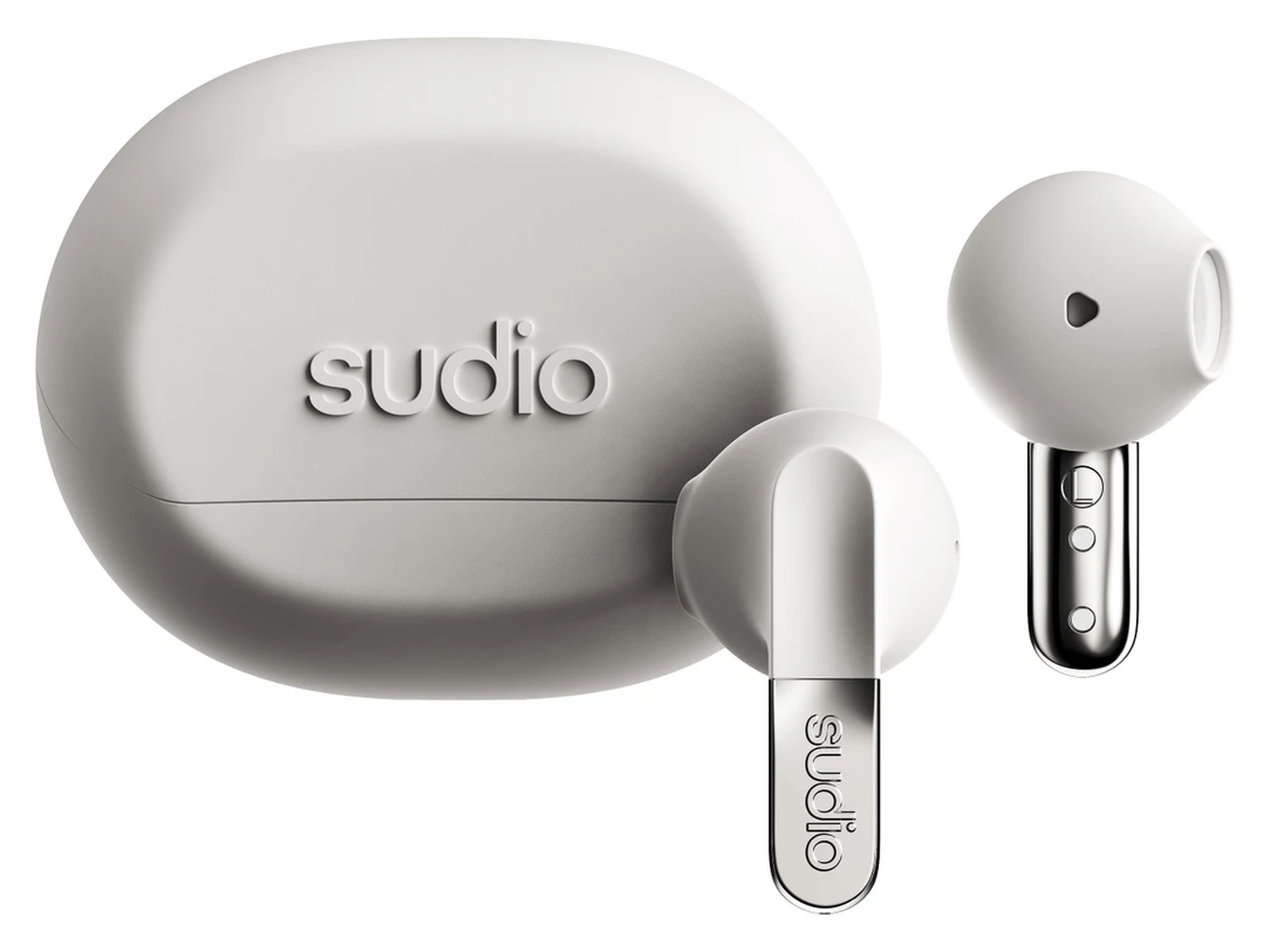 Sudio N3 True Wireless Headset Draadloze Bluetooth Oordopjes Wit afbeelding 1