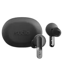 Sudio N3 Pro Draadloze Bluetooth Oordopjes met Active Noise Cancelling Zwart afbeelding
