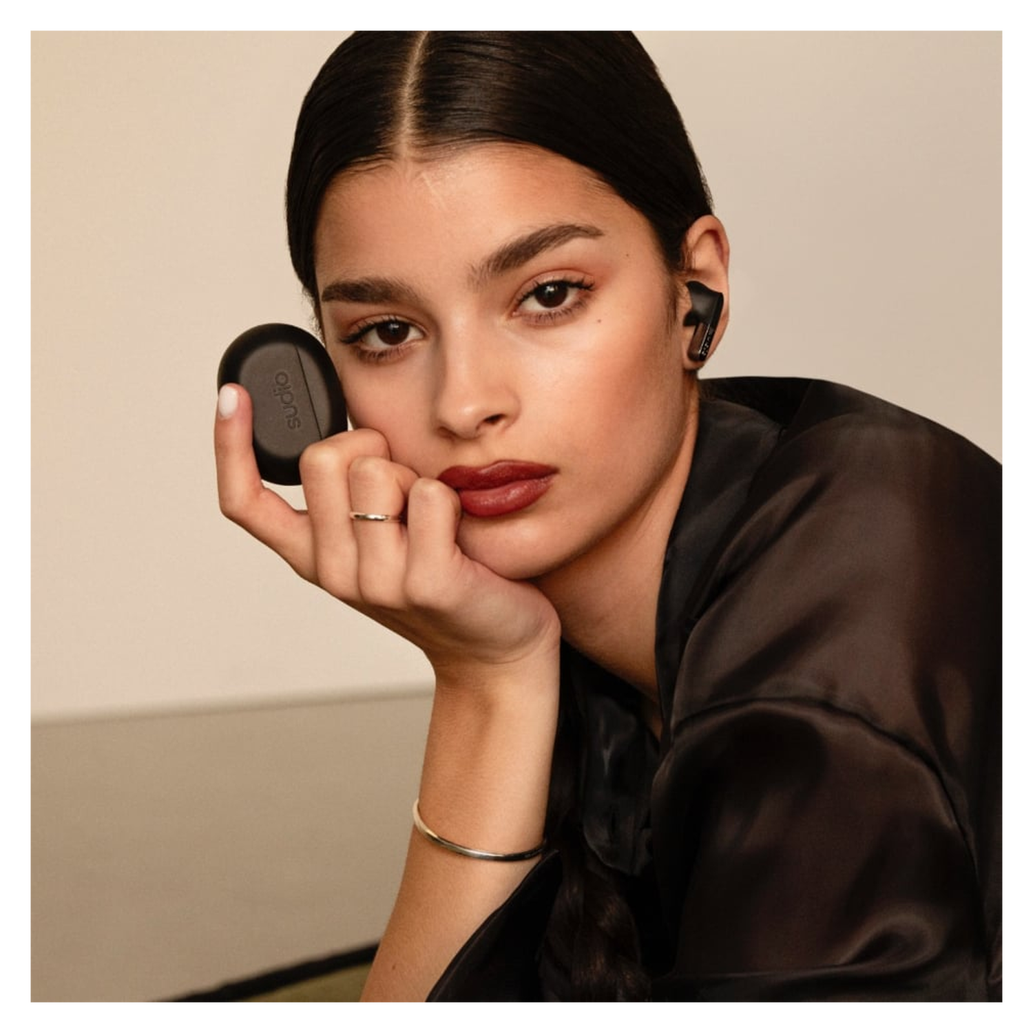 Sudio N3 Pro Draadloze Bluetooth Oordopjes met Active Noise Cancelling Zwart afbeelding 6