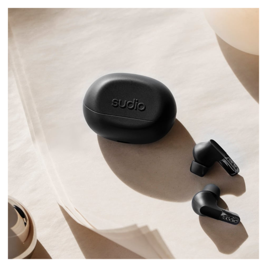 Sudio N3 Pro Draadloze Bluetooth Oordopjes met Active Noise Cancelling Zwart afbeelding 5