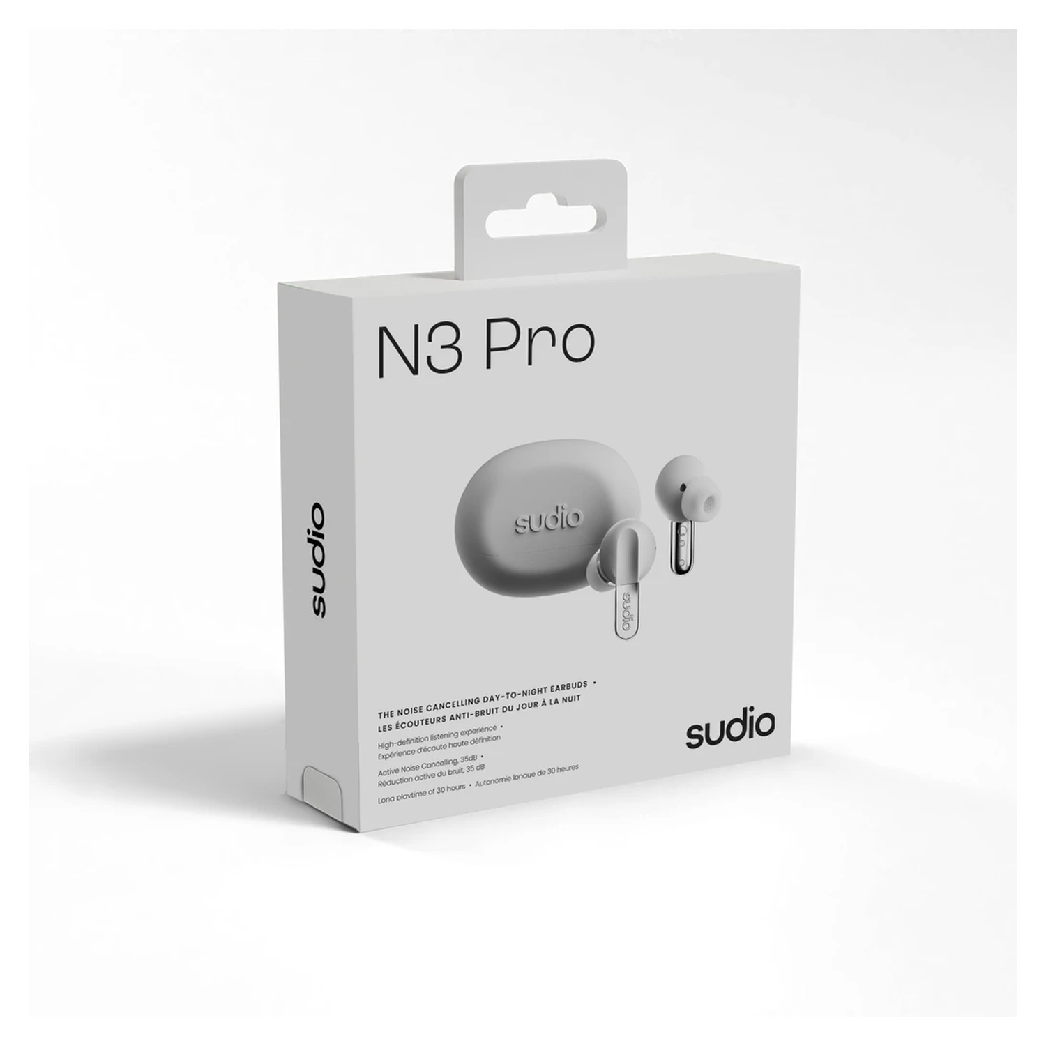 Sudio N3 Pro Draadloze Bluetooth Oordopjes met Active Noise Cancelling Wit afbeelding 7