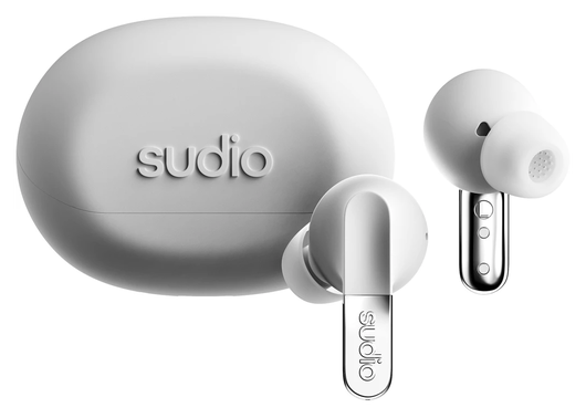 Sudio N3 Pro Draadloze Bluetooth Oordopjes met Active Noise Cancelling Wit afbeelding 1